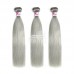 Stema Grey Straight Virgin Hair With 4x4 Regular Lace Closure 